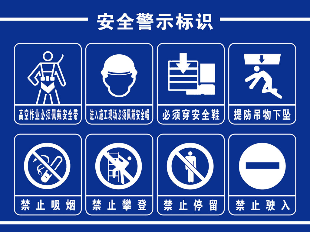 安全警示标牌